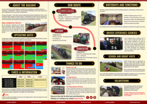 Light Railway leaflet for 2017 year | Flyer Design by SAI DESIGNS