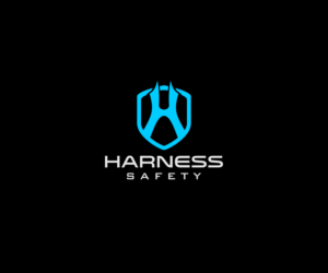 HARNESS with subtext SAFETY AND HUMAN RESOURCES  so that subtext can be removed or simplified to just Safety or just Human resources and still be balanced  | Diseño de Logo por eko07