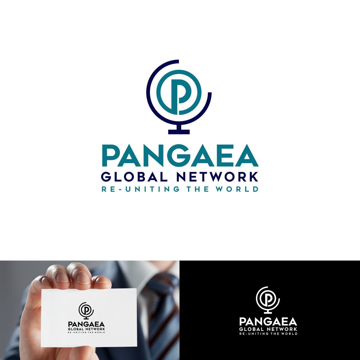 Diseño de Logo por webeezine para Pangaea Global Network | Diseño #13411346