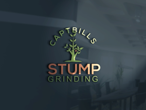 Logo Design by asman for CaptBill's Stump Grinding | Design: #13392844