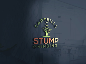 Logo Design by asman for CaptBill's Stump Grinding | Design: #13392845