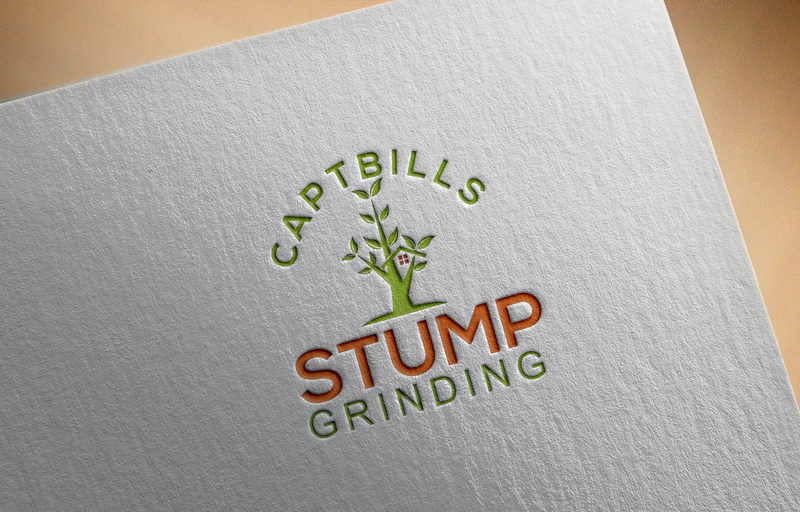 Logo Design by asman for CaptBill's Stump Grinding | Design #13392847