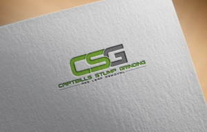 Logo Design by logout babu for CaptBill's Stump Grinding | Design: #13392043