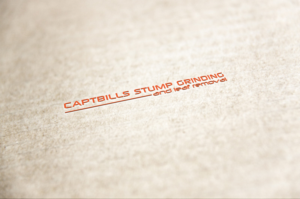 Logo Design by armanmajumder1 for CaptBill's Stump Grinding | Design: #13397275