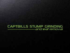 Logo Design by armanmajumder1 for CaptBill's Stump Grinding | Design: #13397279
