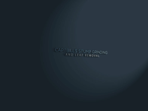 Logo Design by Jon cristian for CaptBill's Stump Grinding | Design: #13394044