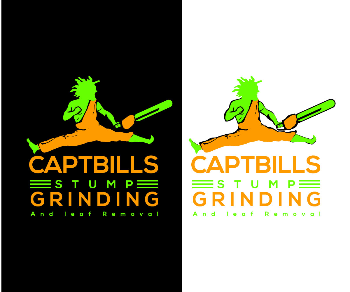Logo Design by tani_sha321 for CaptBill's Stump Grinding | Design #13434208
