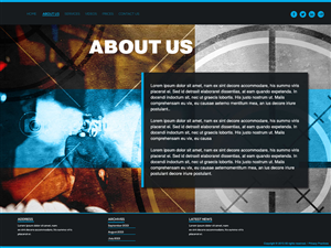 Web-Design von 9tnine für dieses Projekt | Design: #2508367