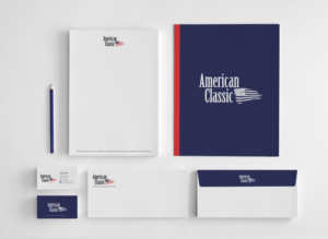 Schreibwaren-Design von chandrayaan.creative für American Classic | Design: #13395845
