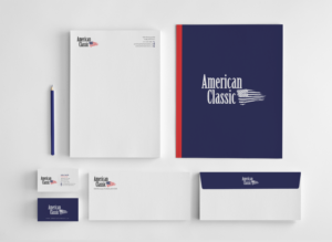 Schreibwaren-Design von chandrayaan.creative für American Classic | Design: #13395864