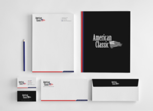 Schreibwaren-Design von chandrayaan.creative für American Classic | Design: #13395879