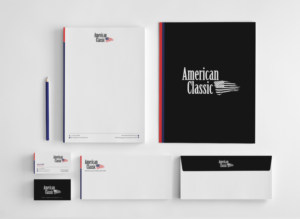 Schreibwaren-Design von chandrayaan.creative für American Classic | Design: #13395881
