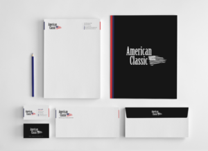 Schreibwaren-Design von chandrayaan.creative für American Classic | Design: #13395946