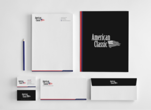 Schreibwaren-Design von chandrayaan.creative für American Classic | Design: #13395947