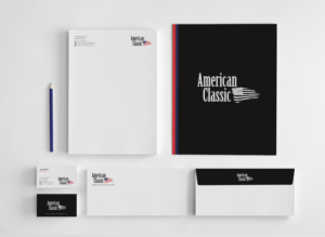 Schreibwaren-Design von chandrayaan.creative für American Classic | Design: #13395948