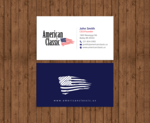 Schreibwaren-Design von chandrayaan.creative für American Classic | Design: #13399417