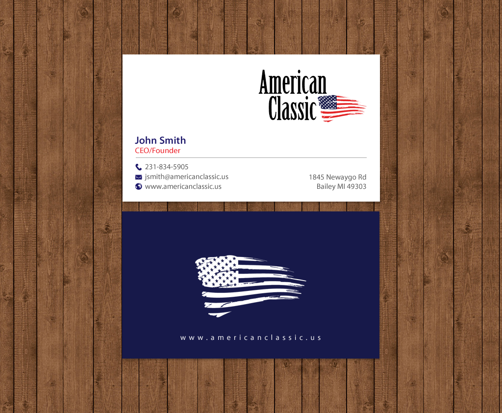 Stationery Design by chandrayaan.creative for American Classic | Design #13399418
