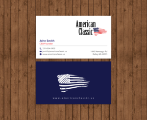Schreibwaren-Design von chandrayaan.creative für American Classic | Design: #13399418