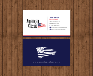 Schreibwaren-Design von chandrayaan.creative für American Classic | Design: #13399419