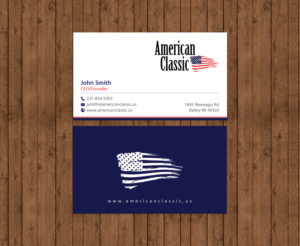 Schreibwaren-Design von chandrayaan.creative für American Classic | Design: #13399421