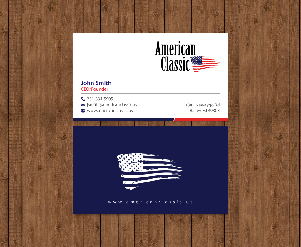 Stationery Design by chandrayaan.creative for American Classic | Design #13399431