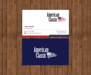 Schreibwaren-Design von chandrayaan.creative für American Classic | Design: #13399432