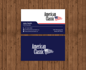 Schreibwaren-Design von chandrayaan.creative für American Classic | Design: #13399434