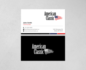 Schreibwaren-Design von chandrayaan.creative für American Classic | Design: #13399458