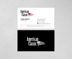 Schreibwaren-Design von chandrayaan.creative für American Classic | Design: #13399465