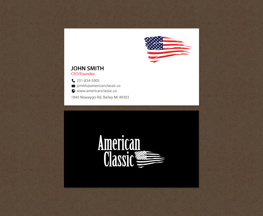 Stationery Design by chandrayaan.creative for American Classic | Design #13399473