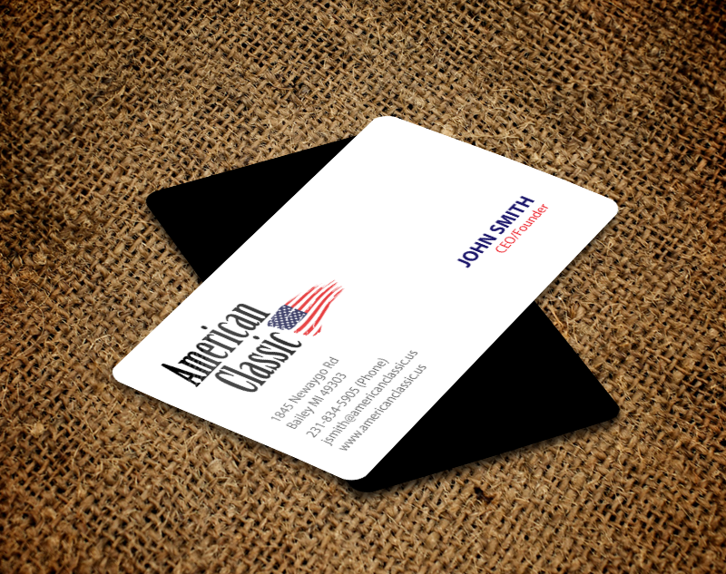Stationery Design by chandrayaan.creative for American Classic | Design #13400038