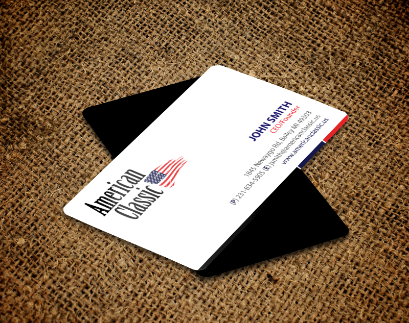 Stationery Design by chandrayaan.creative for American Classic | Design #13400041