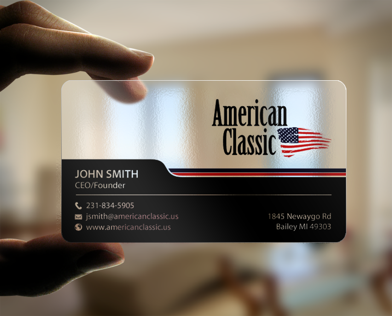 Schreibwaren-Design von chandrayaan.creative für American Classic | Design #13400058