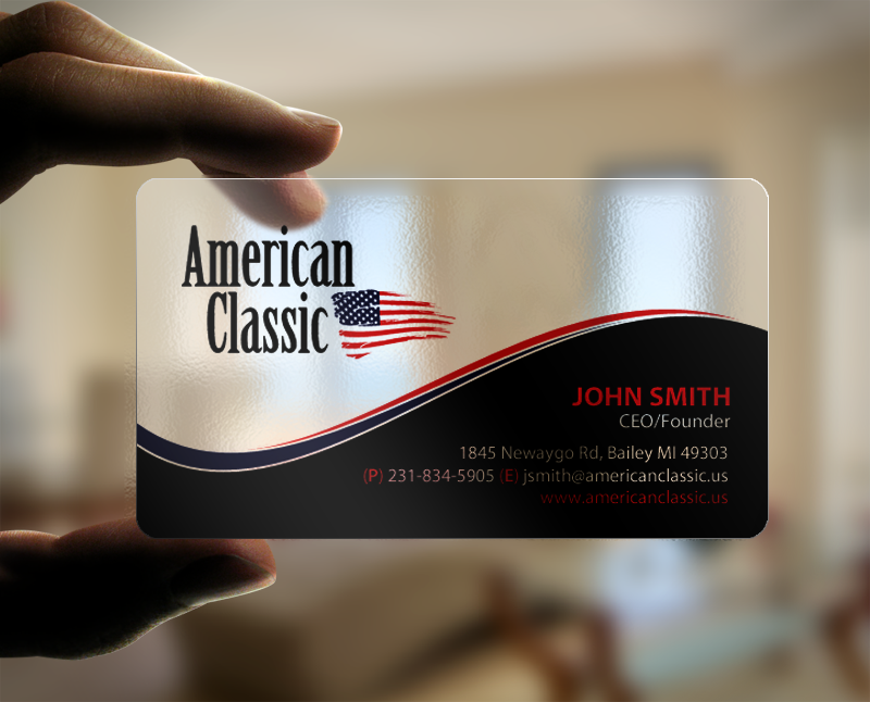 Stationery Design by chandrayaan.creative for American Classic | Design #13400059