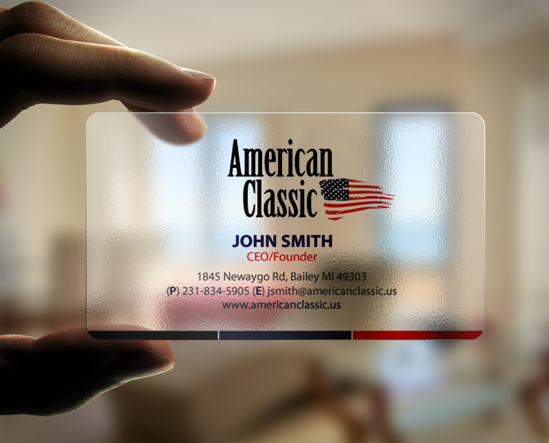 Stationery Design by chandrayaan.creative for American Classic | Design #13400060
