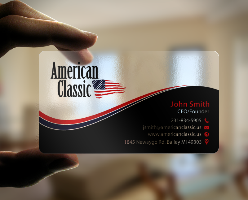 Stationery Design by chandrayaan.creative for American Classic | Design #13400061