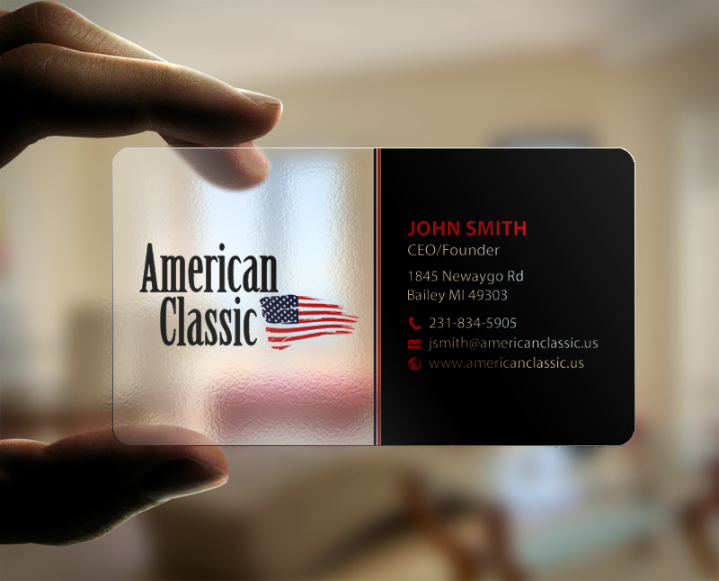Stationery Design by chandrayaan.creative for American Classic | Design #13400062