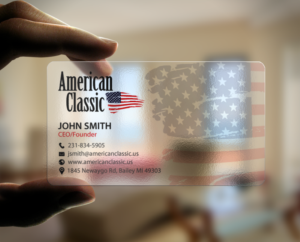 Design de Papeterie par chandrayaan.creative pour American Classic | Design : #13400074