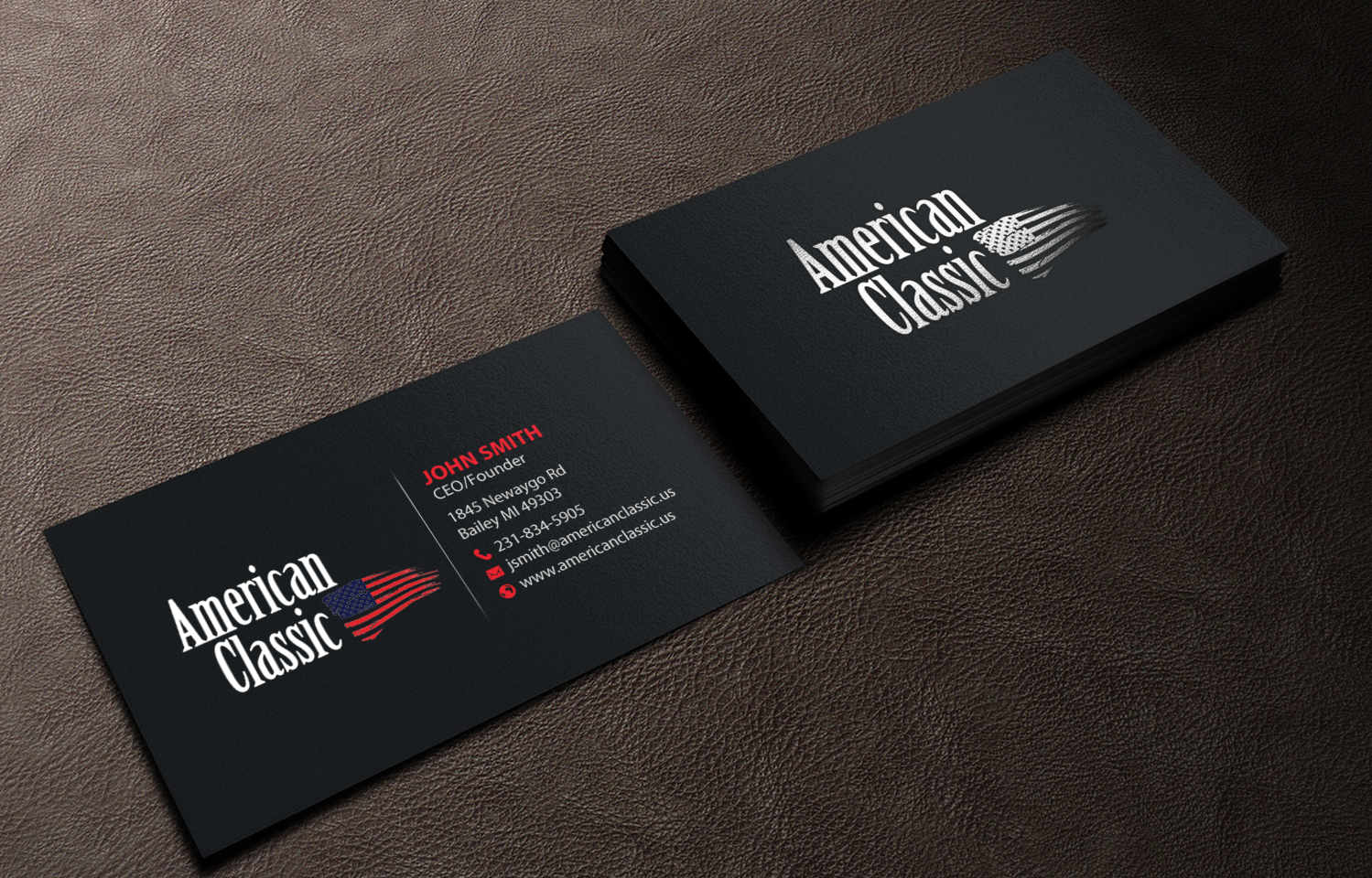 Stationery Design by chandrayaan.creative for American Classic | Design #13400079