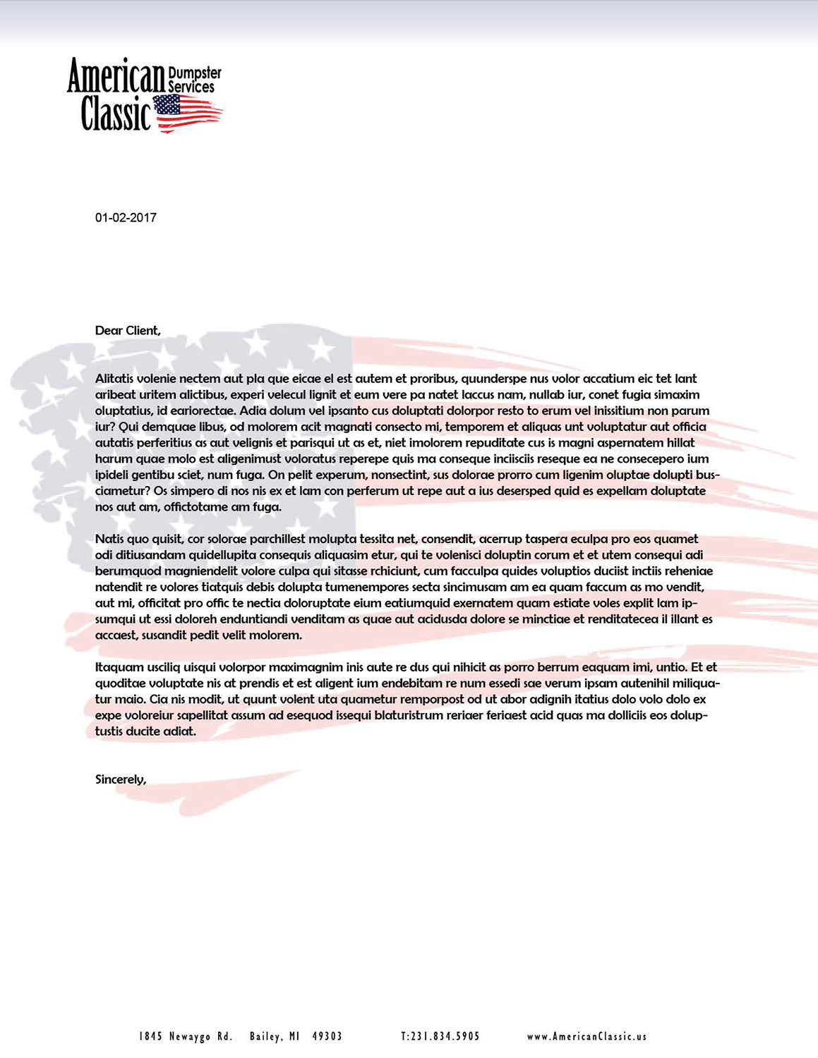 Stationery Design by afrazzinister for American Classic | Design #13471719