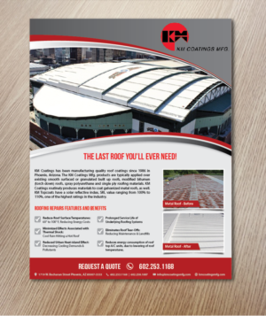 KM Coatings MFG Ad design- To be used as a campaign | Werbe-Design von alex989