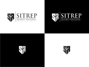 SR SITREP SECURITY SOLUTIONS | Logo Design by Atvento Graphics