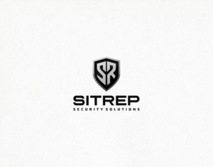 SR SITREP SECURITY SOLUTIONS | Logo Design by Gree™
