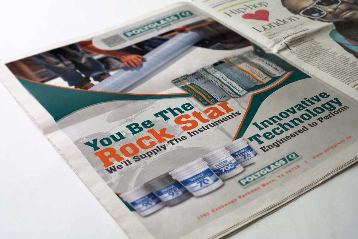 Advertisement Design by Impressive Sol for Polyglass USA, Inc. | Design #13394557