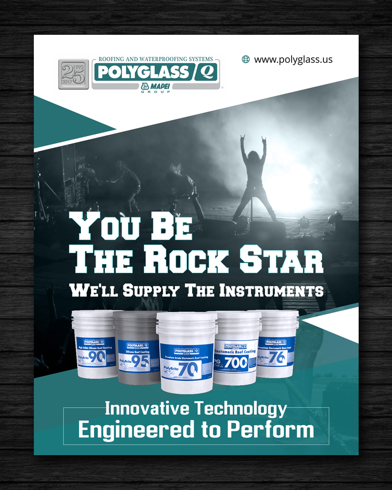Design Publicitaire par ecorokerz pour Polyglass USA, Inc. | Design #13398497