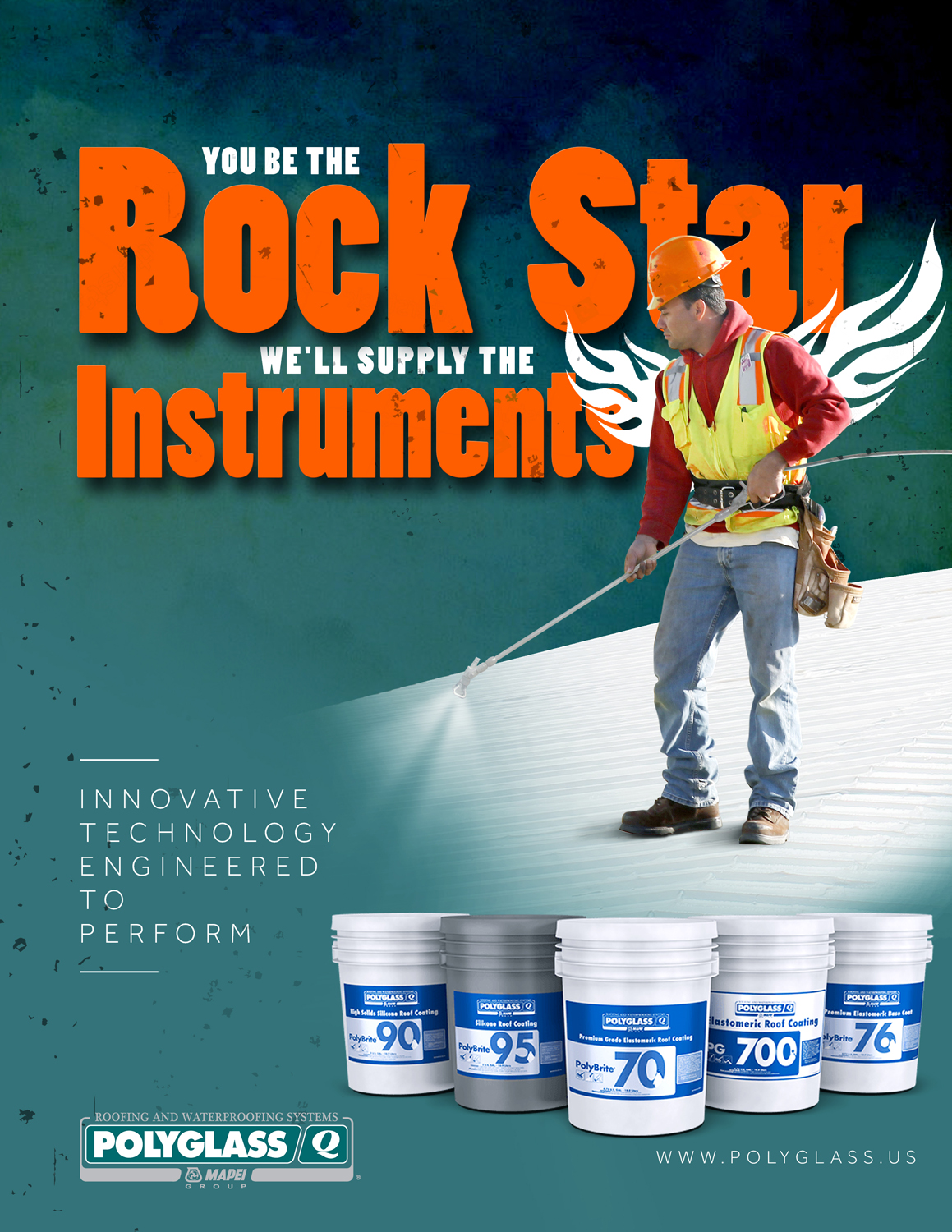 Diseño Publicitario por Marketing Wings para Polyglass USA, Inc. | Diseño #13413128