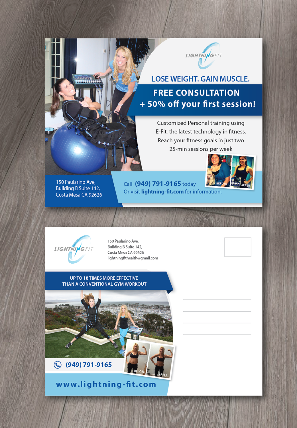 Diseño de Postal por alex989 para Lightning Fit | Diseño #13400213