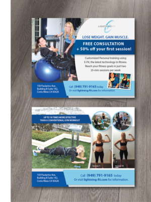 Diseño de Postal por alex989 para Lightning Fit | Diseño: #13427712