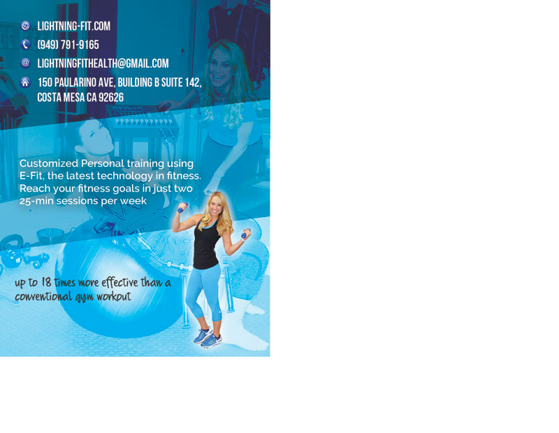 Postcard Design by alessandroevge for Lightning Fit | Design #13411349