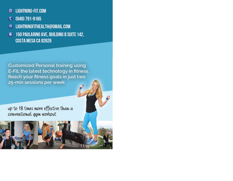 Postcard Design by alessandroevge for Lightning Fit | Design #13422481
